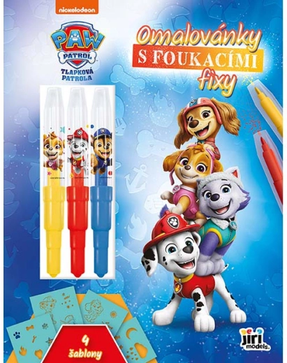 Coloriages avec feutres souffleurs Paw Patrol / La Pat’ Patrouille