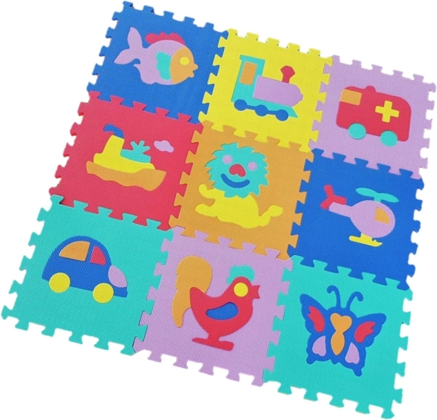 Puzzle en mousse Animaux et transport II