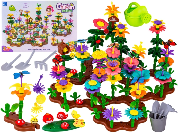 Jeu de construction – jardin fleuri 322 pièces