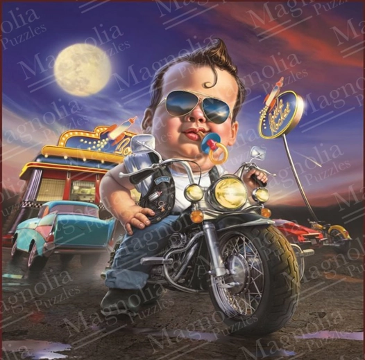 Puzzle magnolia bottle rocket diner 1023 pièces