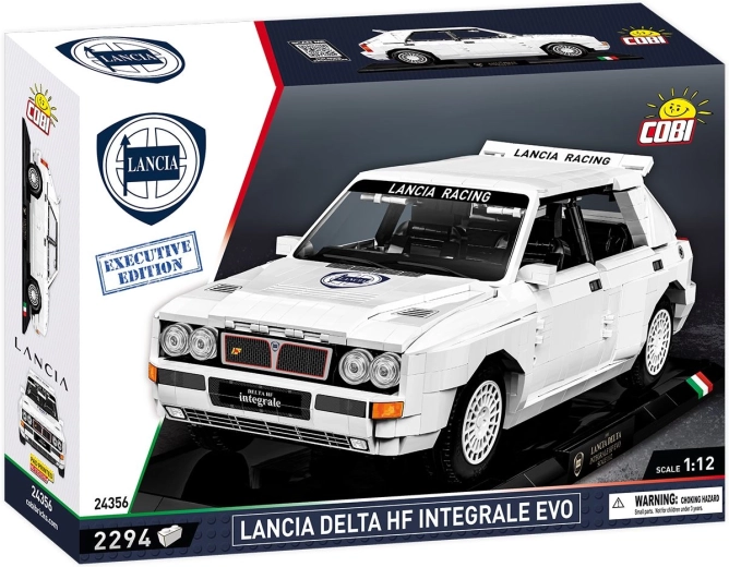 Cobi Lancia Delta HF Integrale Evo édition Executive 1:12 (2294 pièces)