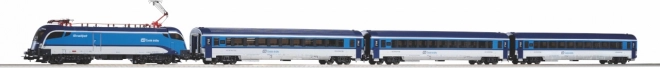 Coffret de départ PIKO train de voyageurs ČD Railjet Taurus à l’échelle H0