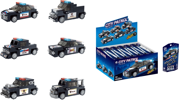 Kit de construction voiture 9,3 cm