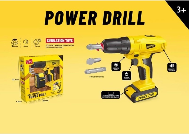 Power Tool – perceuse et visseuse pour enfants (jeu)