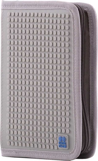 PIXIE CREW trousse scolaire gris-bleu