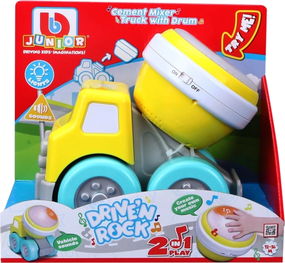 BB Junior bétonnière avec tambour 2 en 1