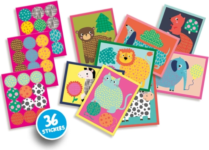 Apprentissage des couleurs, des motifs et des formes