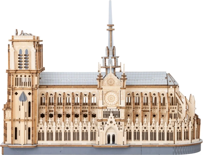 Puzzle 3D en bois RoboTime de la cathédrale Notre-Dame de Paris