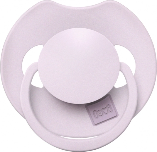 Tétine dynamique en silicone LOVI Prime 0–6 mois, Lilas