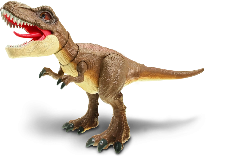 Dinosaure marcheur T‑Rex 47 cm avec fonction Primal Attack