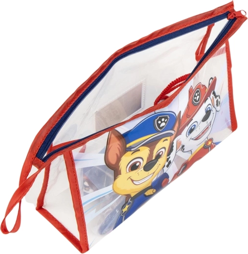 Trousse transparente zippée pour une vue d’ensemble facile