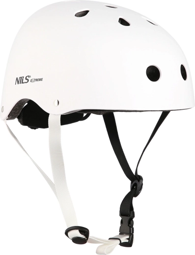 Casque NILS Extreme MTW001 blanc – XS (48-52 cm)