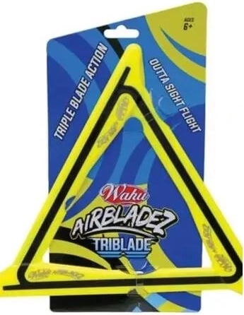 Wahu Phlatball disque volant TriBlade jaune