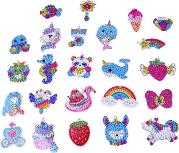 24 pendentifs adorables pleins d’éclat