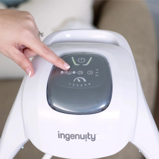 Balancement silencieux avec 6 vitesses TrueSpeed