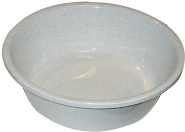Lavabo en plastique 36 cm blanc