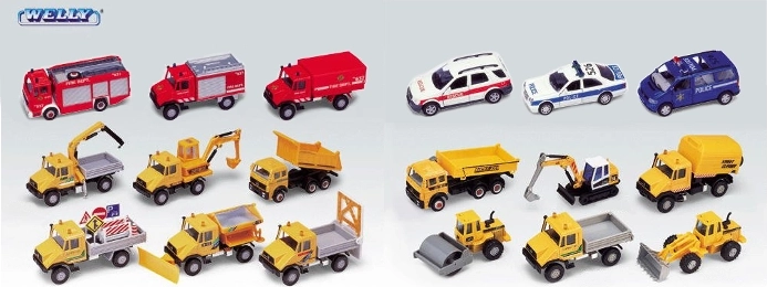 Welly Urban Spirit – petite voiture de chantier et de secours