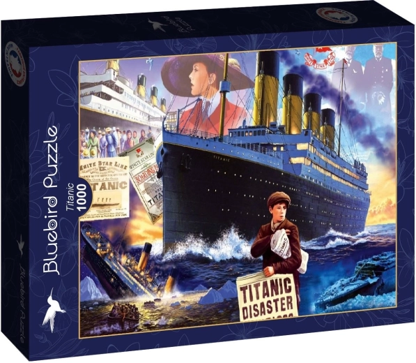 Puzzle Bluebird Titanic 1000 pièces