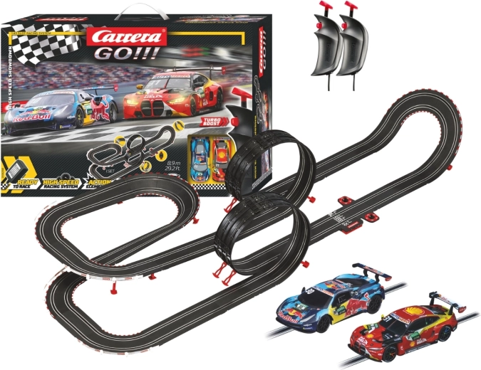Carrera GO!!! DTM High Speed Showdown circuit de voitures de course de 8,9 m