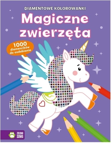 Coloriages diamant Animaux magiques