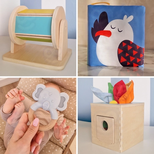Des jouets variés pour développer la motricité
