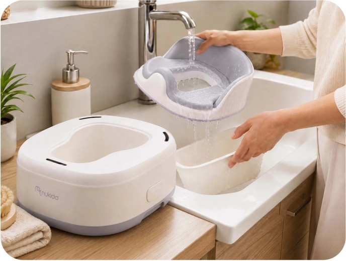 Nettoyage rapide grâce à l’insert amovible