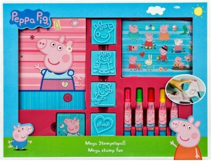 Grand ensemble de tampons 12 pcs Peppa Pig