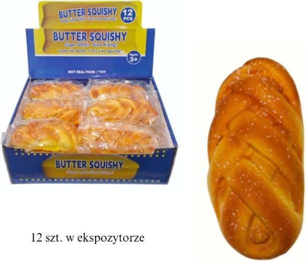 Squishy antistress à presser – challah - 1 pièce