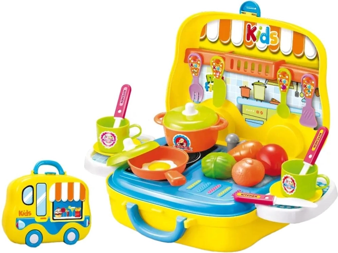 Cuisine pour enfants dans une valise Buddy Toys
