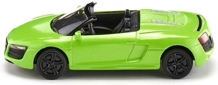 Cabriolet Audi R8 Spyder en métal – mini modèle pour jouer et pour collection