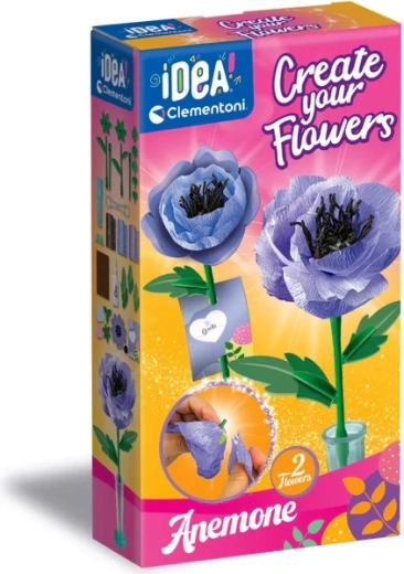 Clementoni iDEA kit créatif Fleurs – anémone