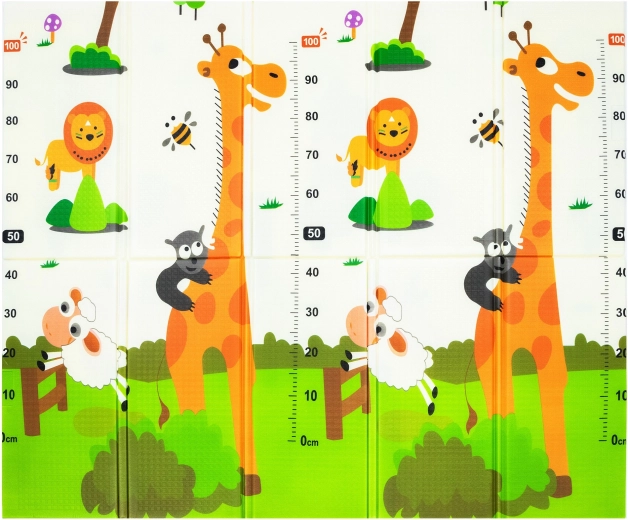 Design éducatif réversible avec animaux
