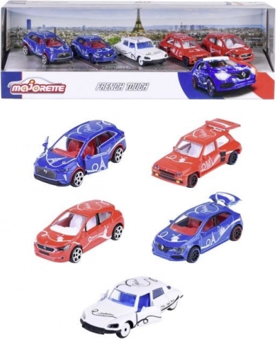 Set de petites voitures MAJORETTE French Touch, 5 pcs