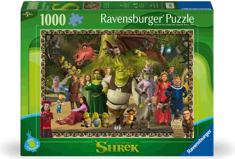 Puzzle Ravensburger Shrek : Evergreen, 1000 pièces