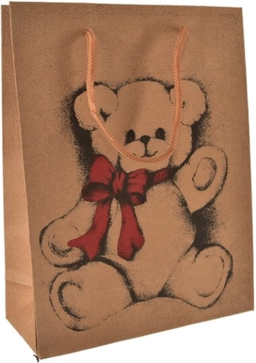Sac cadeau avec motif ours