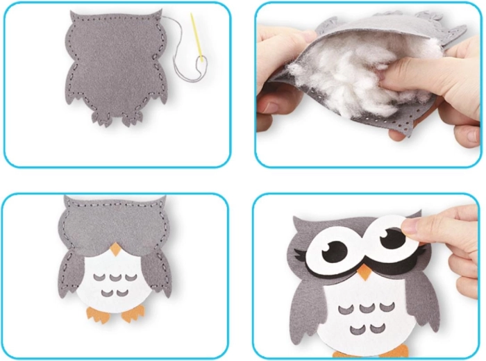 Couture simple et sûre pour les enfants