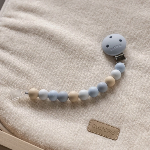 Perles en silicone douces sans BPA