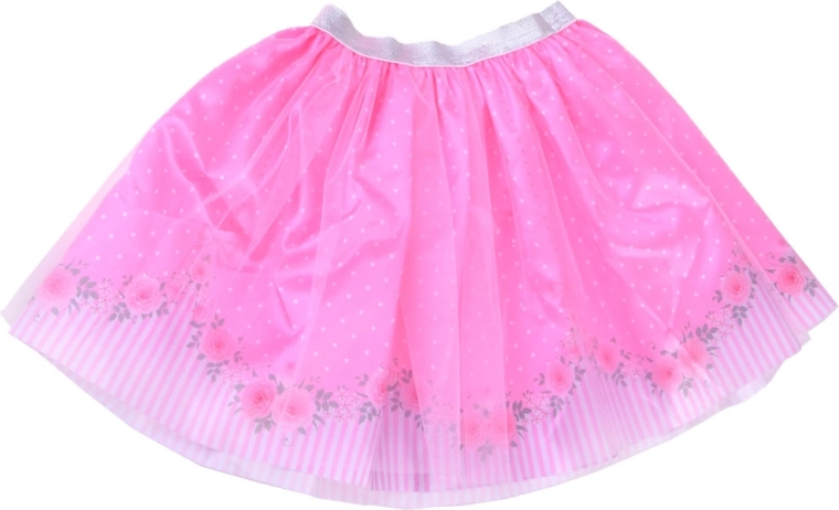 Jupe rose au style féerique