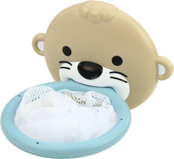 Panier avec filet à ventouse pour un rangement facile