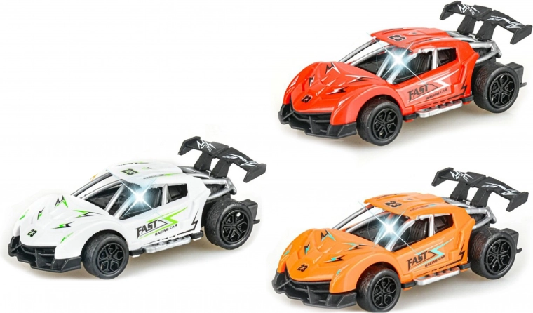 Voiture de course avec effets 11 cm