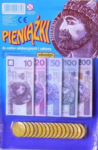 Argent et pièces pour enfants PL