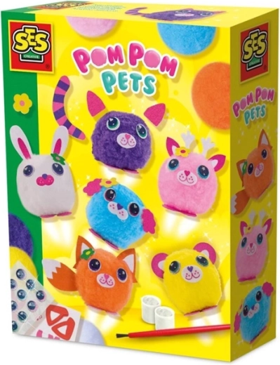 Réalisez 6 adorables animaux en pompons
