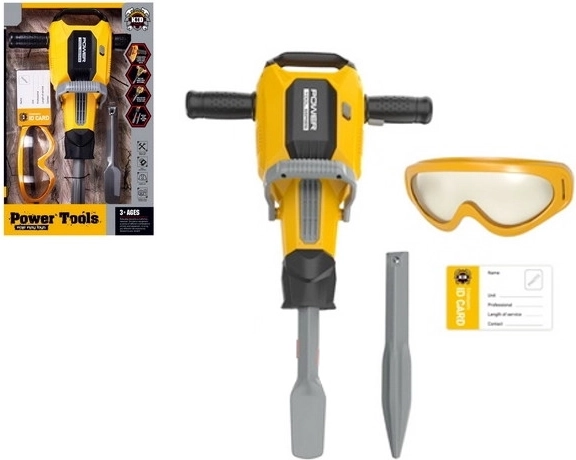 Marteau-piqueur pneumatique pour enfants Power Tools – jaune