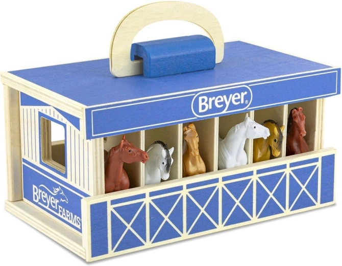 6 figurines Breyer Stablemates à l’échelle 1:32