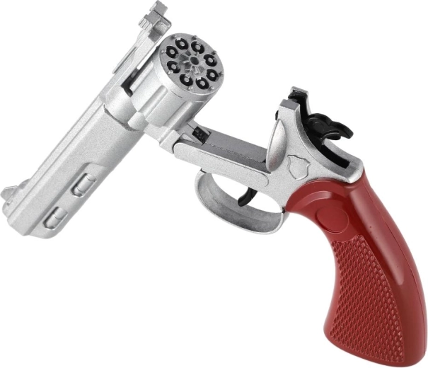 Barillet basculant et capsules 8 coups