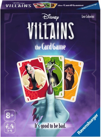 Jeu de cartes Disney Villains - 1 pièce