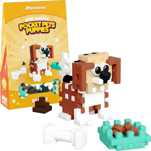 Jeu de construction Mini Waffle Pocket Pets – beagle