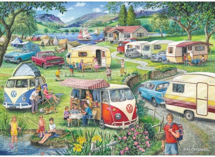 Puzzle Vacances Heureuses 1000 pièces