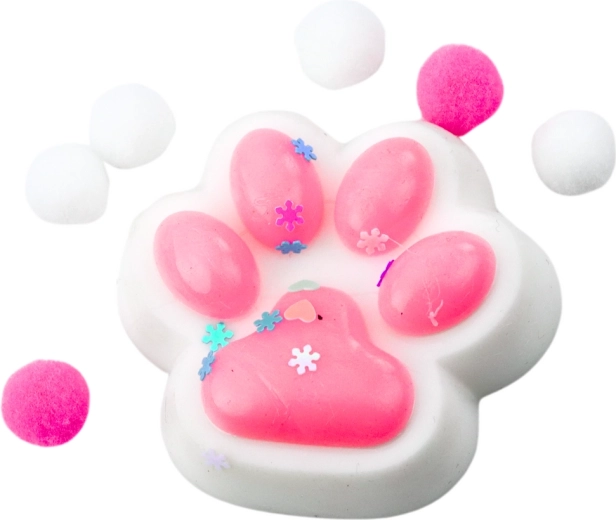 Adorable design de patte de chat