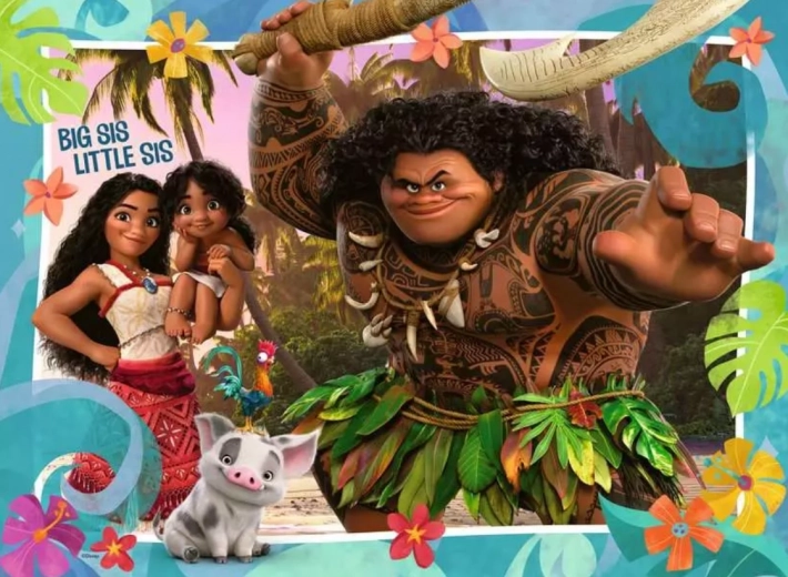 Puzzle XXL 100 pièces Vaiana 2
